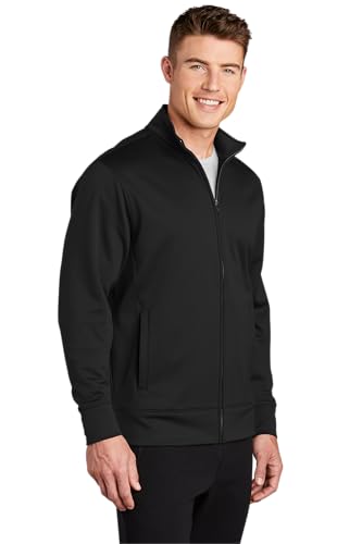 Sport Tek Men's Fleece Full-Zip Jacket4