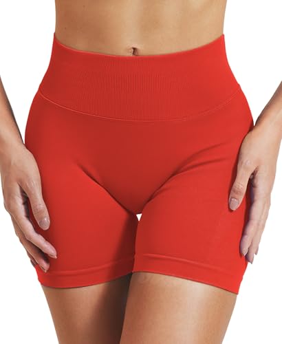 Image of VOYJOY Women Workout Impact Shorts 2.5 inch / 3.6 inch / 4.5 inch / 6 inch Scrunch Butt Booty | Tummy Control, High Waisted, Bike Short, Gentle Compression, for Women