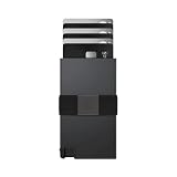 Ekster Aluminum Cardholder - 0.2-inch Slim Minimalist Wallet - Expandable Backplate, RFID Blocking L