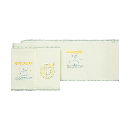 PAPI DESDE 1974 Paninho De Boca Cores Papi Compose Bordado Para Bebê 38Cm X 38Cm Contém 03 Un