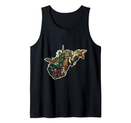 West Virginia Cryptid Chronicles Tank Top