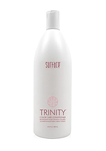 Miniatura 5 de Surface Hair Trinity Acondicionador para el cuidado del color, solución de fortalecimiento vegana y sin parabenos, con aceite de moringa