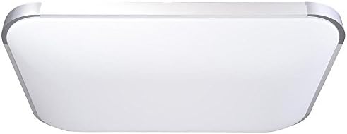 Triprel Inc Elegent 25" Dimmable Flush Mount LED Ceiling Light Square 48W w/ Remote