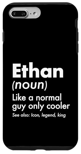 Ethan Like A Normal Guy Only Cooler Legend King �t�@�[�X�g�l�[�� �X�}�z�P�[�X iPhone 7 Plus/8 Plus �p