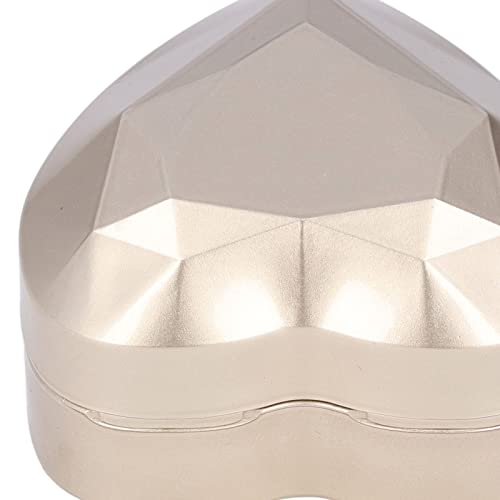 Caixa De Anéis De LED, Luxuosa E Elegante Tratamento Fosco Veludo Macio Boa Textura Caixa De Present