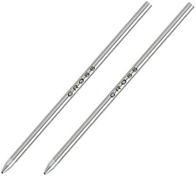 Cross Tech3 - Recambios de bolígrafo (2 recambios por caja, color rojo, mediano)