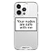 Produktbild HYPExSTORE® Your Nudes Are Safe with me iPhone kompatibel Transparent Crystal Clear Cover CASE Tasche HÜLLE (iPhone 13 Pro Max)