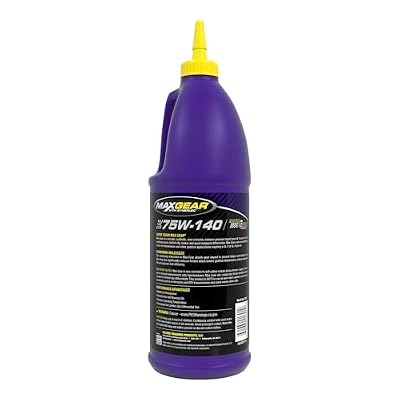 MAX GEAR 75W140- Quart, pack of 6