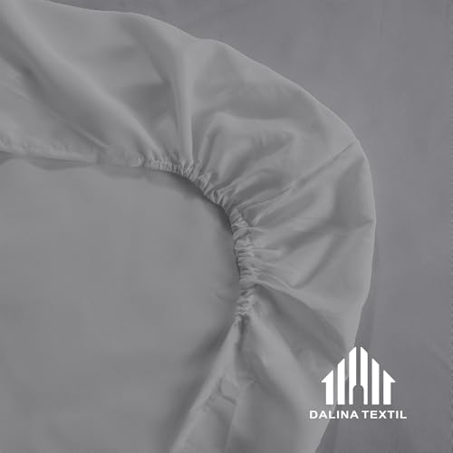 Miniatura 4 de Dalina Textil - Juego Sábana Cama 135- Juego De Sábanas Para Cama 3 Piezas, Bajera Ajustable 135x190, Encimera 210x260, 1 Funda Almohada 45x150 Cama De 135x190cm
