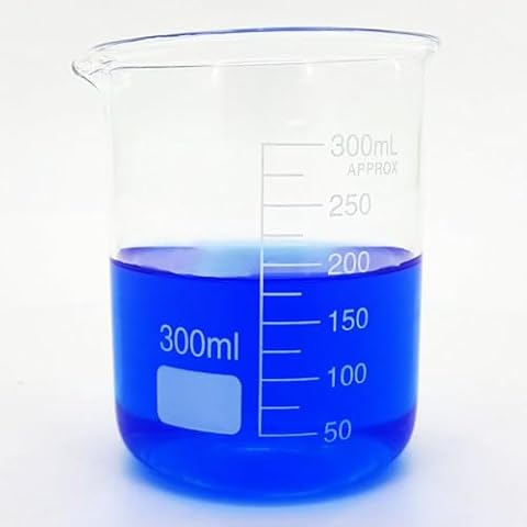 Borosilicate Glass Beaker 300ml for Labs Cover
