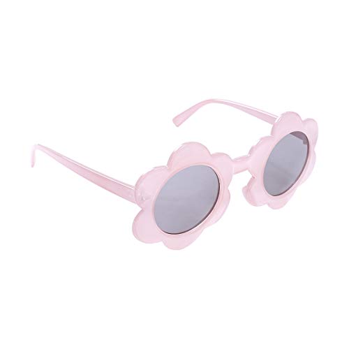 BULINGNA Fashion Toddler Kids Unisex Baby Flower Shaped Round Sunglasses Anti-UV Eyewear Glasses for Boys Girls 3-12T