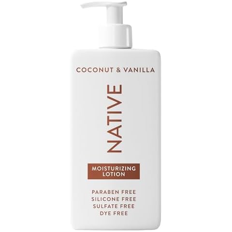 Native Body Lotion Contains Naturally Derived Plant-Based Moisturizers for Women and Men | Restores Dry Skin, Coconut & Vanilla, 16.5 fl oz Cover