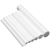 XJJDCB Zirkonia Keramikstab Hochreines Zirkoniumoxid Spiegelglanz Durchmesser 5–6mm Länge 100–200mm für Industriewellen Verschleißfeste Strukturbauteile,6.0×150mm