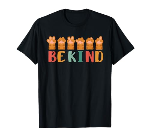 Be Kind Sign Language Hand ASL Kindness Funny Cat Paw