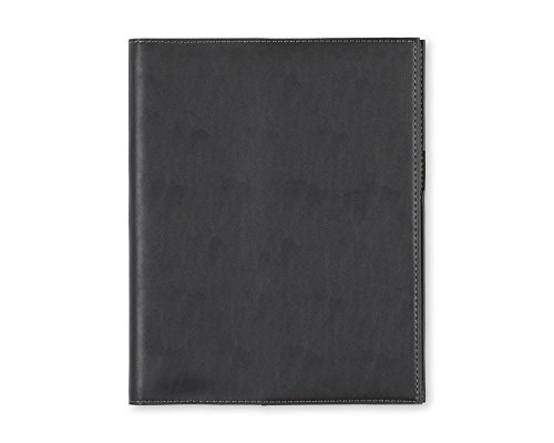 Blue Sky Professional Notebook, Leather-Like Textured Cover, Twin-Wire Binding, 8.5