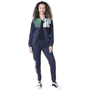 Bahob® Womens Tracksuit Zip Up Women’s Sportswear Set 3 Pieces Terry Tracksuit Vest Hoodie and Jogger Track Suits Activewear Gym Wear Set S-XXL