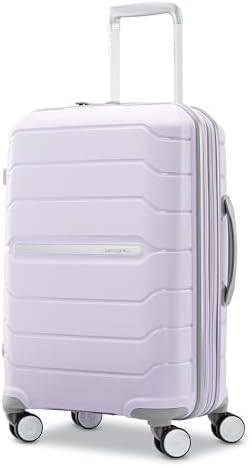 Samsonite Freeform Hardside Expandable with Double Spinner Wheels, Lilac, Carry-on Spinner, Freeform Hardside Expandable With Double Spinner Wheels