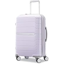 Samsonite Freeform Hardside Carry-On Luggage with Spinner Wheels - Hardshell Suitcase - TSA, Airline-Approved - Expandable Hard Shell, Smooth Rolling Wheels for Lightweight Travel - Lilac