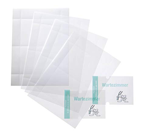 Película para escribir Durable que soluciona el recambio de carteles Crystal Sign 4822