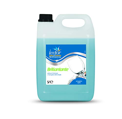 Detergente Icefor UHP Brillantante acido per il risciacquo e l’asciugatura delle stoviglie, 5 L