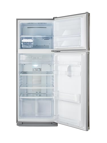 Sharp SJ-48C(ST) No Frost Refrigerator 2 Doors Stainless with Nano Deodorizer Filter - 340 Liter