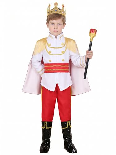 Disfraz de Príncipe para Niños 5-6 Años miniatura 1