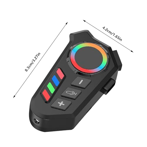 Auriculares para motocicleta que eliminan el ruido del viento con casco impermeable 5