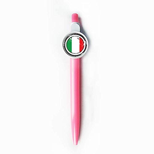 Stylo à bille rétractable bleu Italie pour éviter les taches d'encre