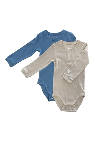 Tiny One Baby Body Langarm im 2er Set | Unisex | Basic | Bio...