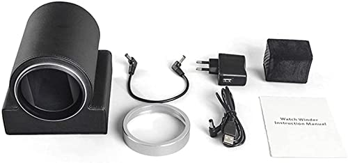 Cajas de almacenamiento de relojes mecánicos y enrollador automático de un solo reloj de 800 g 6