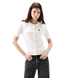 (トミーヒルフィガー) TOMMY HILFIGER サマーケーブルカーディガン DW20381 SMALL ホワイトYBL