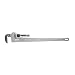 RIDGID 31115 Model 848 Aluminum Straight Pipe Wrench, 48-inch Plumbing Wrench