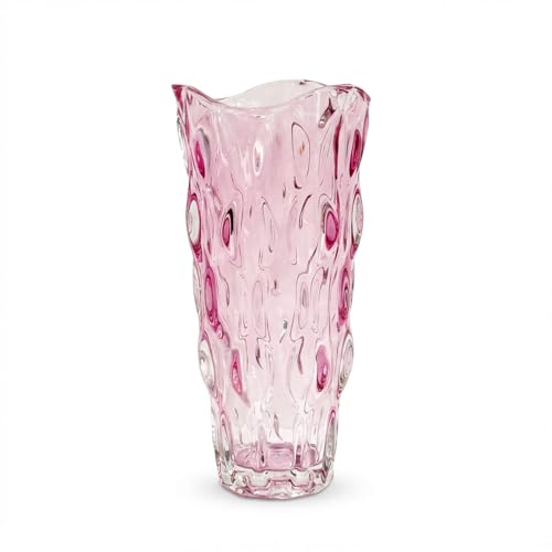 Grande vaso rosa alto 30 cm, vasi moderni per tavoli centrotavola, regali di Natale del Ringraziamento.