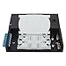 Duogalia LC-UPC 6 Duplex 12 Port Wall Mount Fiber Enclosure with Splice Tray Singlemode LC-UPC Kit (Includes 1.2 Meter Pigtail and Fiber Coupler)