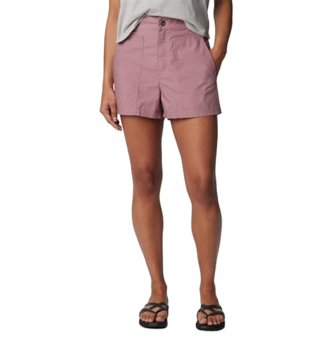 Short délavé Columbia Holly Hideaway femme figue taille 48 de longueur grande