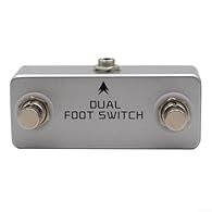 [DUAL LATCHING FOOTSWITCH] Experience seamless control over your musical instruments with this efficient dual latching footswitch designed for professionals. [WIDE APPLICATIONS] Compatible with a broad range of amplifiers and drum machines, it's for ...