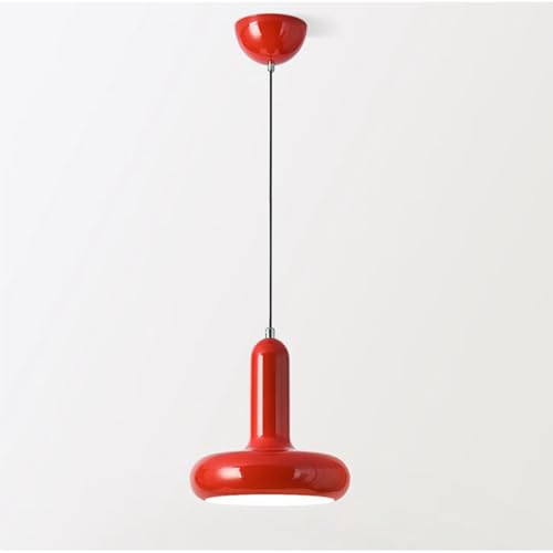 Mkichi Suspension Luminaire Moderne E27 Lustre Plafonnier Industriel,Lustre Chambre,Luminaires intérieur Abat-jour Métal,Lustre Suspension Rétro pour Salon Cuisine...