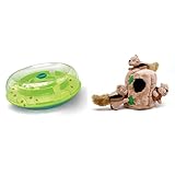 Outward Hound Nina Ottosson by Outward Hound Wobble Bowl Dog Game Interactive Slow Feeder Bowl Dog Game and Hide A Squirrel Plush Dog Toy Puzzle, Large