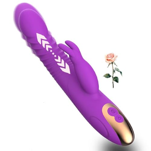 New Rabbit Ears Battery Powered Tools for Date Night Toys for Women, Quiet Exquisite 9 inches Adult Toys 8 Modes Powerful Electric Soft Toys Cheap Men