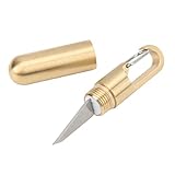 RYSH Mini-Messer, Schlüsselanhänger, Taschenmesser, verschleißfest, leicht, langlebig, scharf auf Papier
