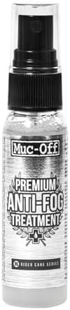 Muc Off Premium Anti-Fog Treatment, 30 Milliliters - Long-Lasting, Intensive Anti-Mist Spray - Suitable for Helmet Visors, Goggles and Glasses