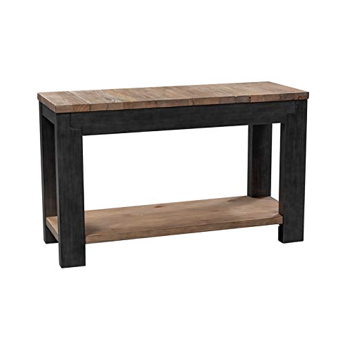 Pemberly Row Contemporary Wood Sofa Table In Charcoal #TOP3
