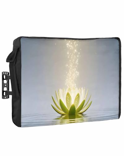 Zen Meditation Lotus Floral Outdoor TV Cover 30"-32" Waterproof &