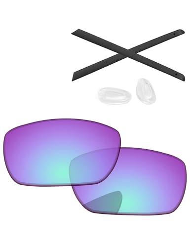 Image of Replacement Lenses & Rubber Kits for Oakley Tinfoil OO4083 Sunglass - Precision Fit, UV Block & Impact Resistant
