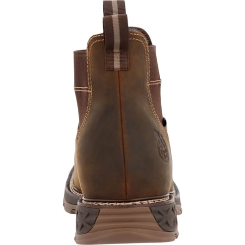 Georgia Boot Mens Carbo-Tec Flx 5 Inch Waterproof Alloy Toe Work/Duty - Brown4