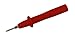Cal Test Electronics CT3769 Compact Digital Multimeter Probe with 2mm Brass Tip and M4 Mounting Thread, Red (Pack of 10)