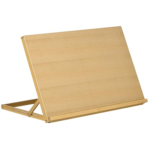 Vinsetto Chevalet de table en bois pour formats A2,...