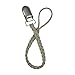 Leather Suede Braided Pacifier Clips By Zelda Matilda. Handmade, Expertly Crafted, Highest Quality, Beautiful! For Boys and Girls