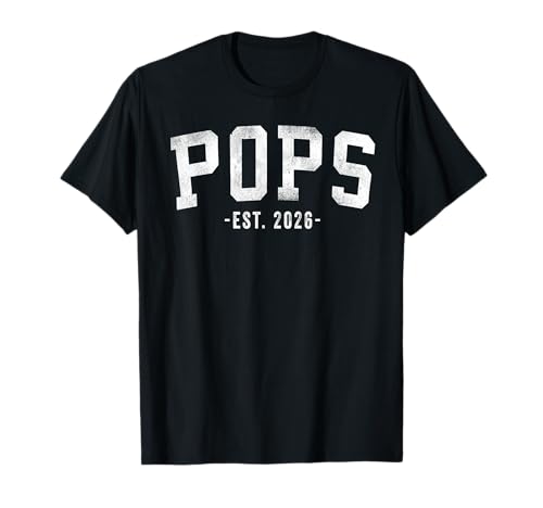 Pops 2026 Classic Bold Font T-Shirt