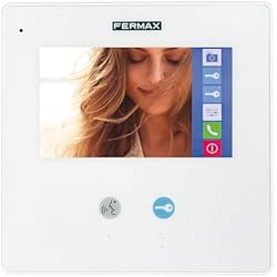 Videoportero Fermax 6 Viviendas KIT Videoportero FERMAX 1421 WAY SLIM 4,3´´ 1 Linea